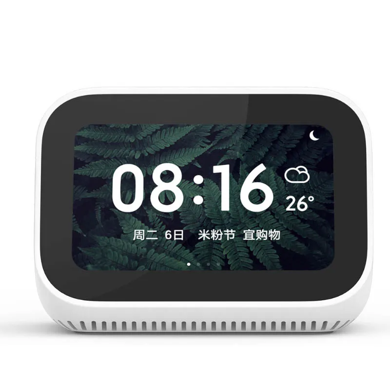 Xiaomi Xiao Ai сенсорный экран динамик белый искусственный интеллект Голосовое управление ling бытовая техника Массовая передача данных - Цвет: White