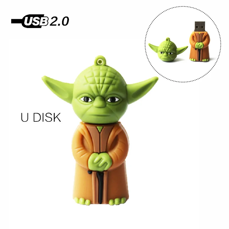 Usb флеш накопитель Yoda Hero 128 Мб 4 ГБ 8 16 32 64 ГБ|USB флэш-накопители| |