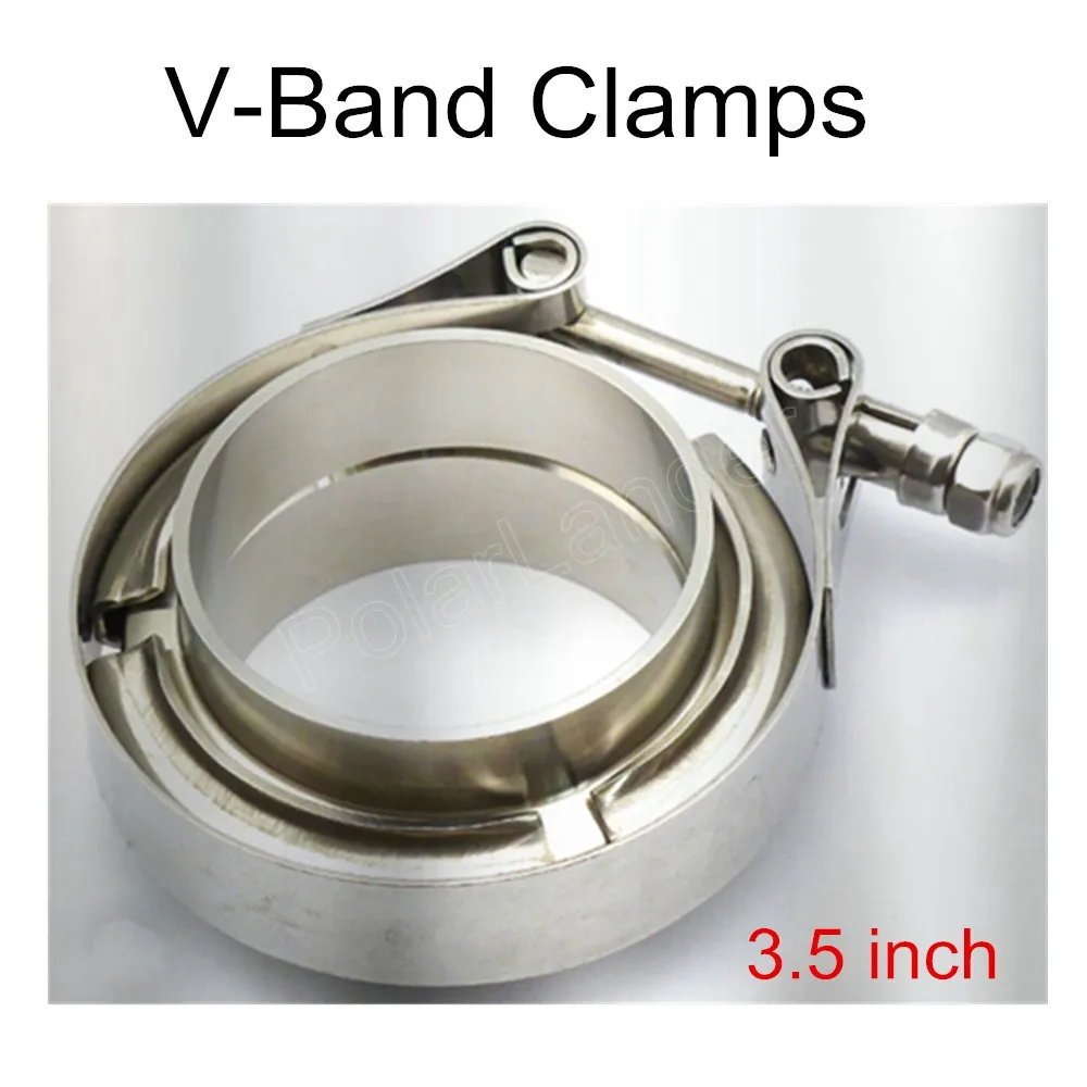 Abrazadera Escape 50mm 2" - Acero Inoxidable - Para Tubos De Escape Abrazadera De Banda En V