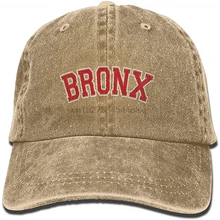 BRONX Ретро вареная окрашенная Регулируемая простая ковбойская Кепка