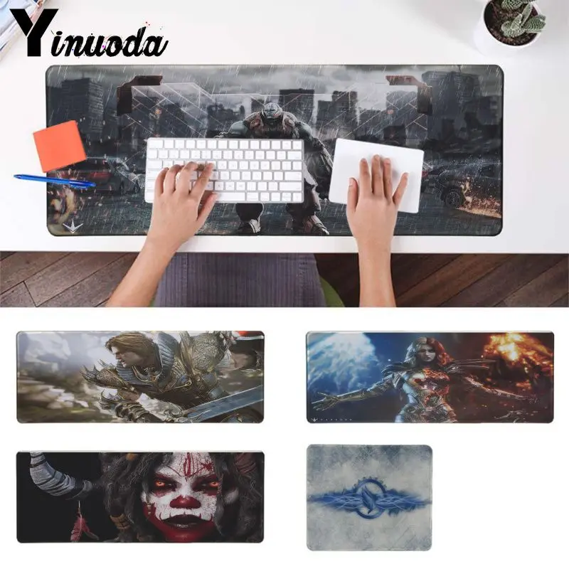 

Yinuoda Non Slip PC Paragon Gamer Speed Mice Retail Rubber Mousepad Large game Gaming Mouse Pad Lockedge Mouse Mat Keyboard Pad