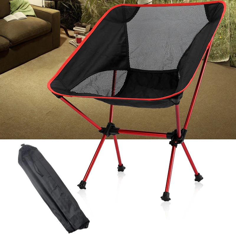

Lightweight folding portable stool chairs Aluminium pocket outdoor camping chairs Ultralight mini backpack fishing beach chair