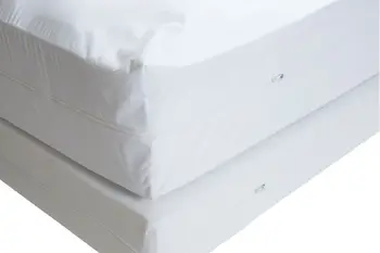 

Free Shipping Size 160X200cm Smooth Allerzip Waterproof Mattress Encasement Cover With Zipper Box Spring For Bed Bug