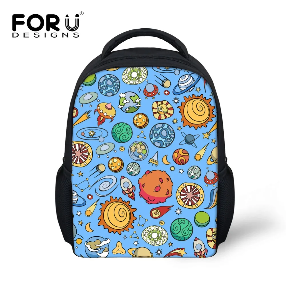 

FORUDESIGNS Kindergarten School Bags for Kids Baby Small Backpack Boys Cute Little Wing Supply Final Frontier Schoolbag Satchel