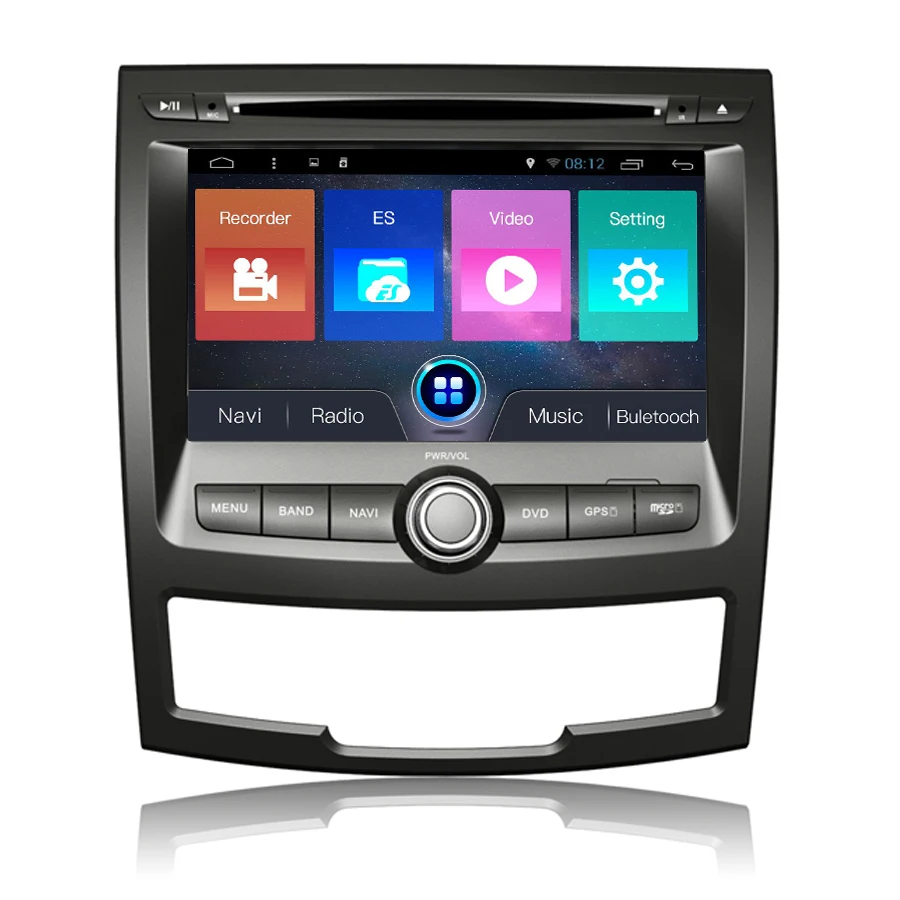 

Navirider Android 7.1 car radio tape recorder quad Core 2GB RAM 32GB rom for Ssangyong Korando 2012 head units multimedia