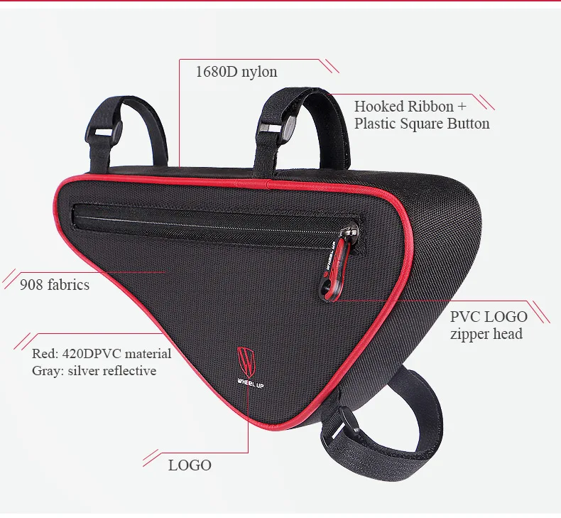 Excellent 2017 NEW Waterproof Outdoor Triangle Bicycle Front Tube Frame Bag 2017 New Reflective Large Capacity Nylon MTB Cycling Front Bag 2 Excellent 2017 NEW Waterproof Outdoor Triangle Bicycle Front Tube Frame Bag 2017 New Reflective Large Capacity Nylon MTB Cycling Front Bag 2