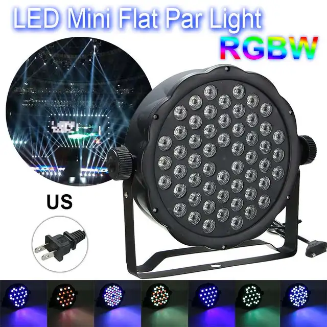 Smuxi Professional LED Stage Lights RGB AC 100 240V 162W Stage Lighting