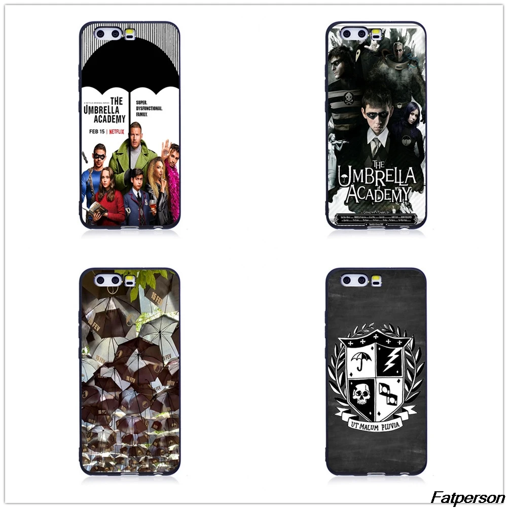 Чехол Umbrella Academy из мягкого ТПУ для телефона Huawei P20 P20Lite P10 P10Lite P8 P9Lite 2017 задняя