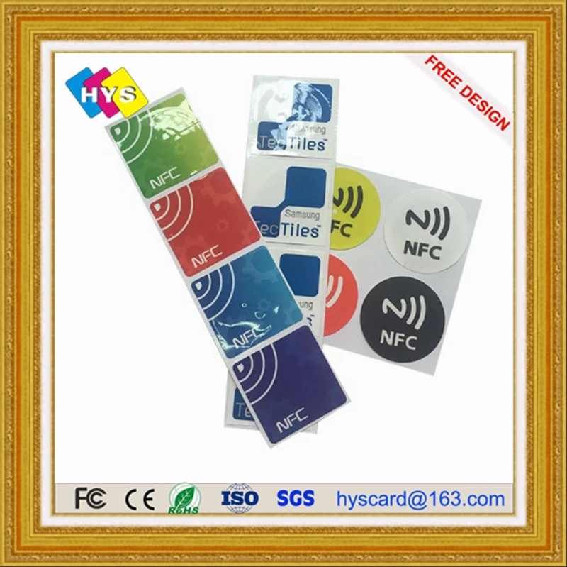 Заказной Водонепроницаемый RFID NFC тег/Этикетка/наклейка с 3M клеем и rfid карты