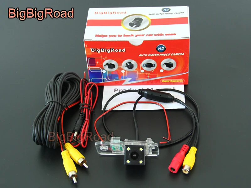 BigBigRoad For Audi S5 S6 S8 RS4 A3 A6L A6 A8 A4 B6 B7 B8 Q7 Car Rear View Reverse Backup Parking Camera Night Vision Waterproof (1)