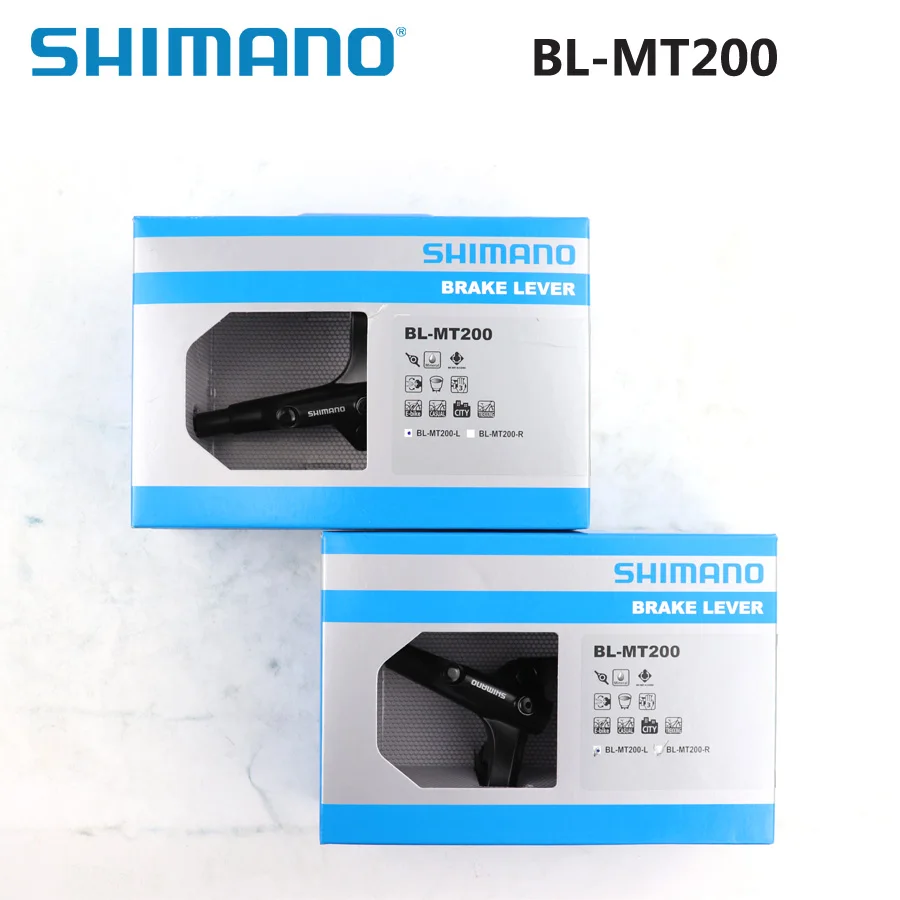 Shimano BL MT200 BL-MT201 дисковый тормоз рычаг для MTB Shimano оригинальная коробка левый и правый пара запчасти для велосипеда