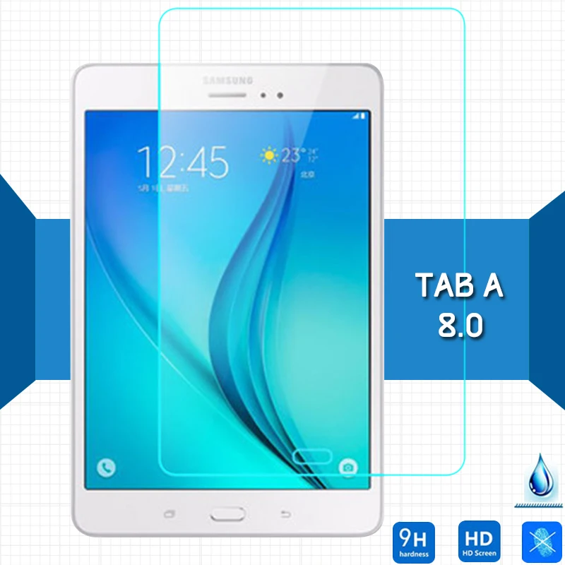 Для samsung Galaxy Tab A 8,0 защитная пленка из закаленного стекла для экрана 2,5 9h защитная пленка на TabA 8 T350 T355 T357 P355 Lte