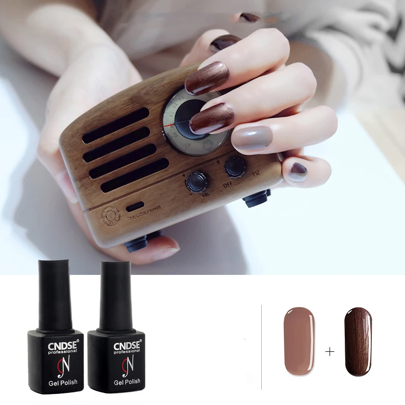 CNDSE Unids Limpieza Mate Top Coat uñas Polaco Del Gel de Larga Capa De Acabado Mate LED UV Gel pegamento Goma Base Gel Laca Mate