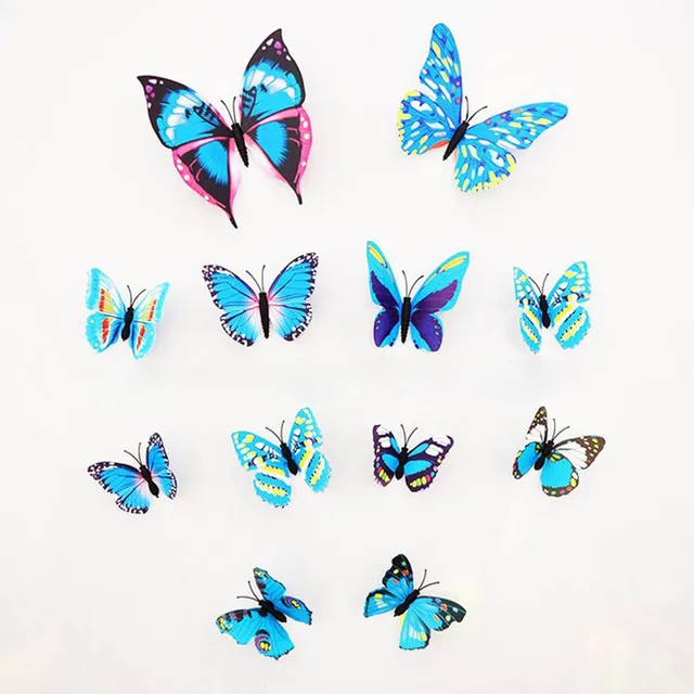 3D DIY Beautiful Butterfly Wall Stickers, Wall Art, Home Decor,Room
