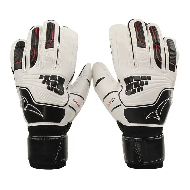 Kids/Adult Goalkeeper Goalie Keeper GK Gloves Finger Protect Soccer