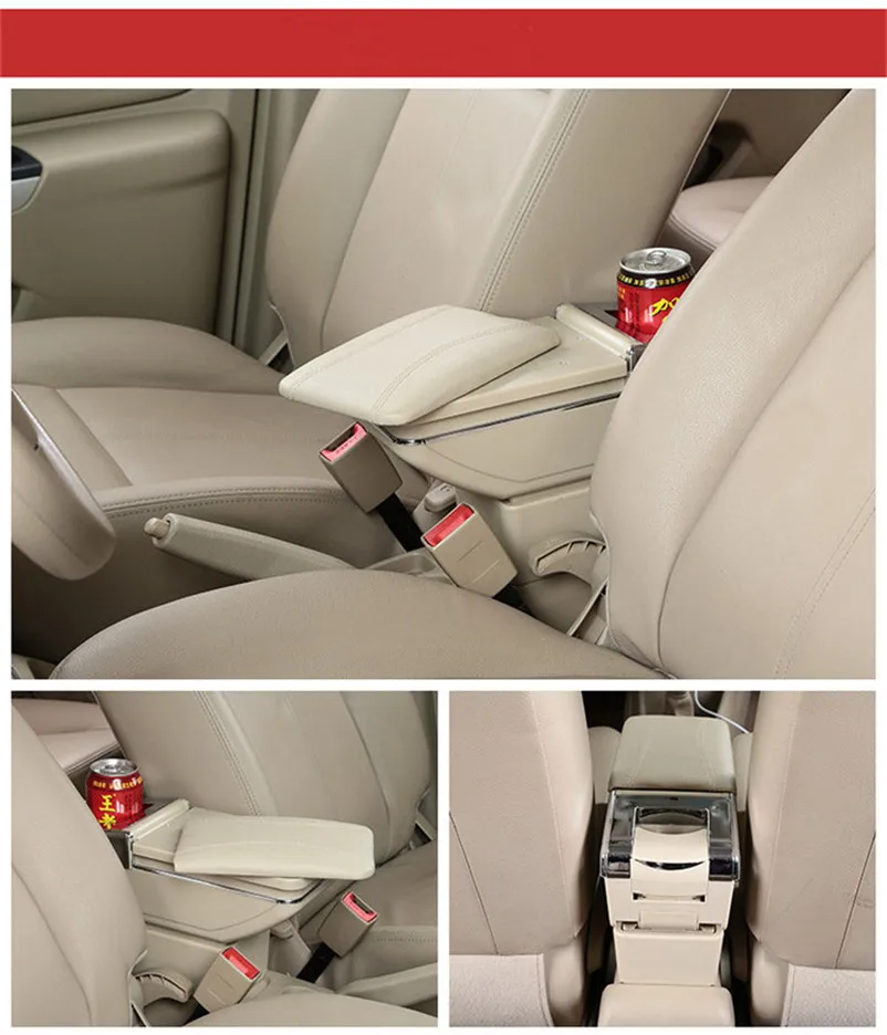 Автомобильный центральный подлокотник KCSZHXGS для Hyundai Accent hyundai solaris 1 шт.|car central