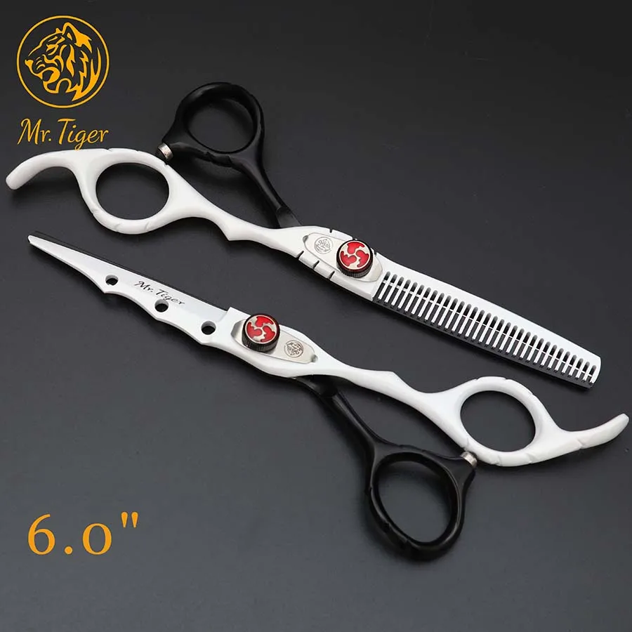 Горячая Япония 6,0 дюймов Парикмахерские ножницы для волос Профессиональный салон резак Парикмахерская ножницы для стрижки волос парикмахерское оборудование ножницы