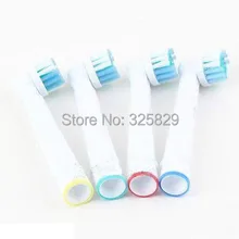 1pack no track number soft bristles EB17 4 SB 17A electric toothbrush heads Replacement brush head