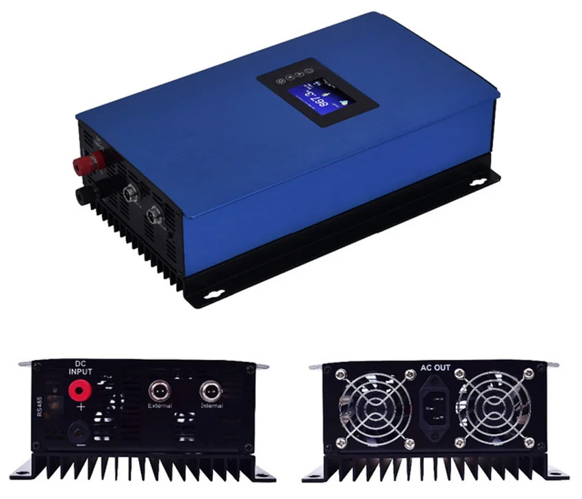 1000W Battery Discharge Power Mode/MPPT Solar Grid Tie Inverter with