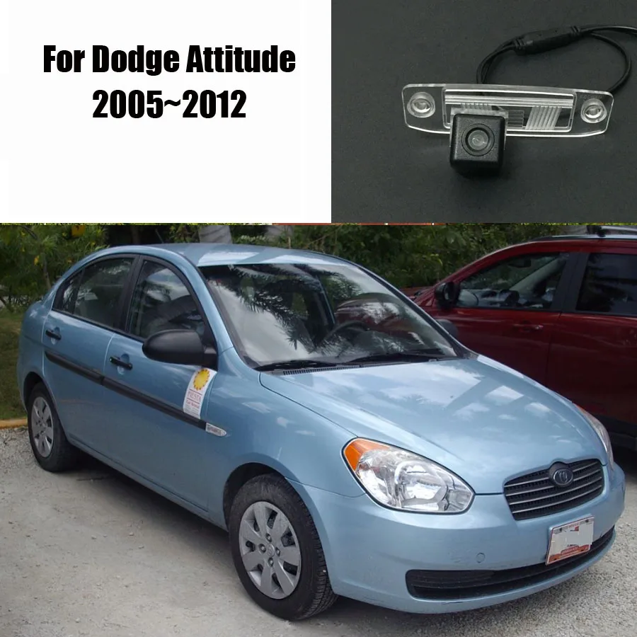 

Thehotcakes Car Parking Camera / Reverse Camera For Dodge Attitude / Rear View Camera / License Plate Light OEM