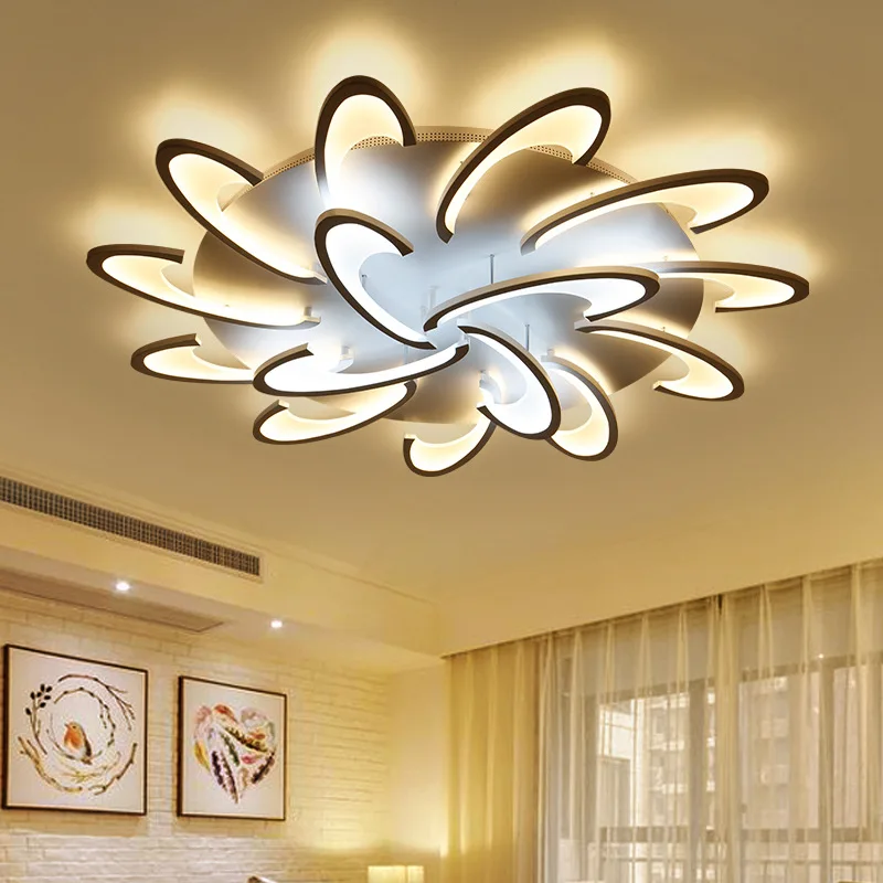 EuIgnis 110 220 В потолочные светильники Luces Led Para Casas Luminaria Teto домашнего освещения