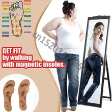 Epacket точечный массаж для похудения стельки Уход за ногами подушка для похудения гель для тела Pad терапия Акупрессура массажные подушки