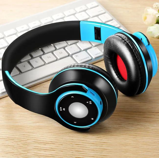 Wireless Bluetooth 5.0 Over-Ear Stereo Headphones