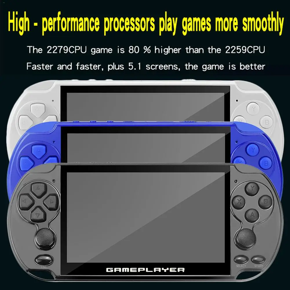 X7 Ретро портативная игровая консоль 8G экран памяти игровой плеер ручное игровое устройство для классических любителей игр
