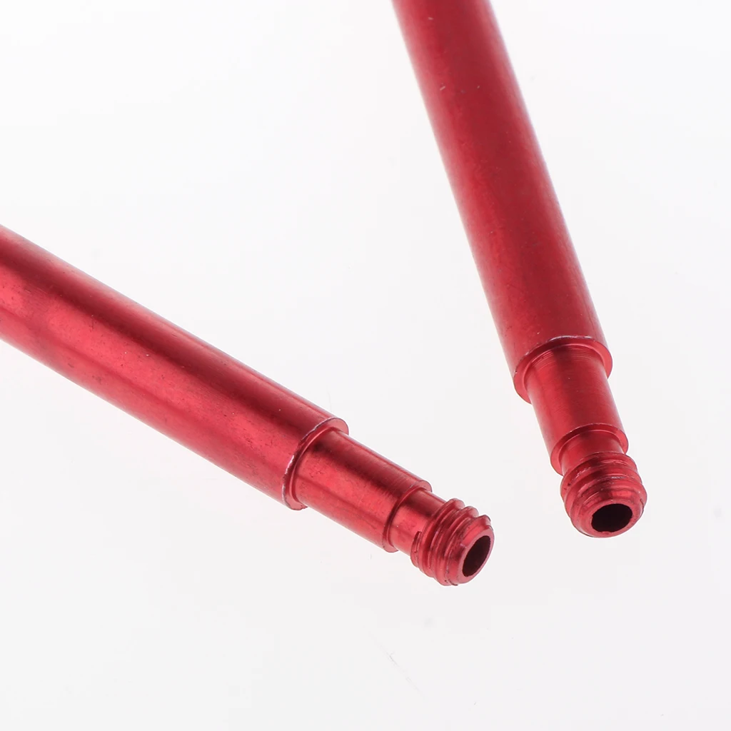 2pcs Bike Bicycle 70mm 2.76'' Alloy Presta Valve Extender French-Valve Adapter Extension Tube Accessories