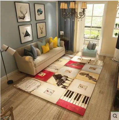 

Chinese Ink Painting Carpet Livingroom Home Decor 3D Carpet Bedroom Sofa Coffee Table Rug Study Room Floor Mat Kids Tatami Rugs