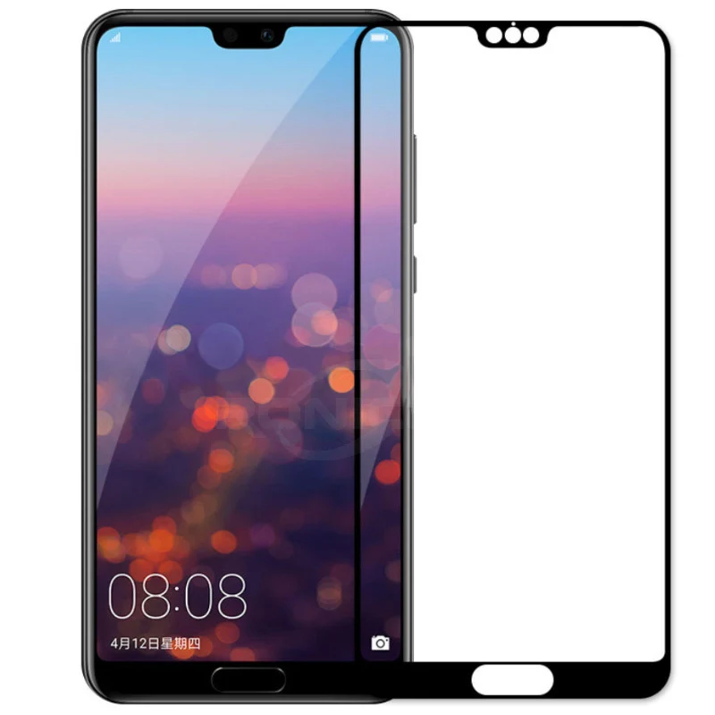 Защитный экран RONICAN 3D на Huawei Полноэкранный протектор из закаленного стекла для P20
