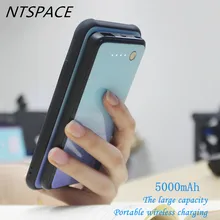 5000mAh резервного питания банк крышка Внешняя батарея телефон зарядное устройство для Xiaomi mi X 3 Беспроводной магнитный чехол-аккумулятор