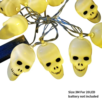 

Led Party Bright String Lights Home Decorations Energy Saving Garden Lanterns Holiday Halloween Battery Operated DIY Pumpkin