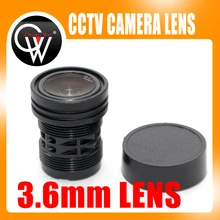 960 P 3,6 мм объектив 1/2. " 90 градусов Широкий формат CCTV ИК фиксированный объектив с фокусным расстоянием M12 для CCTV объектив ip-камера