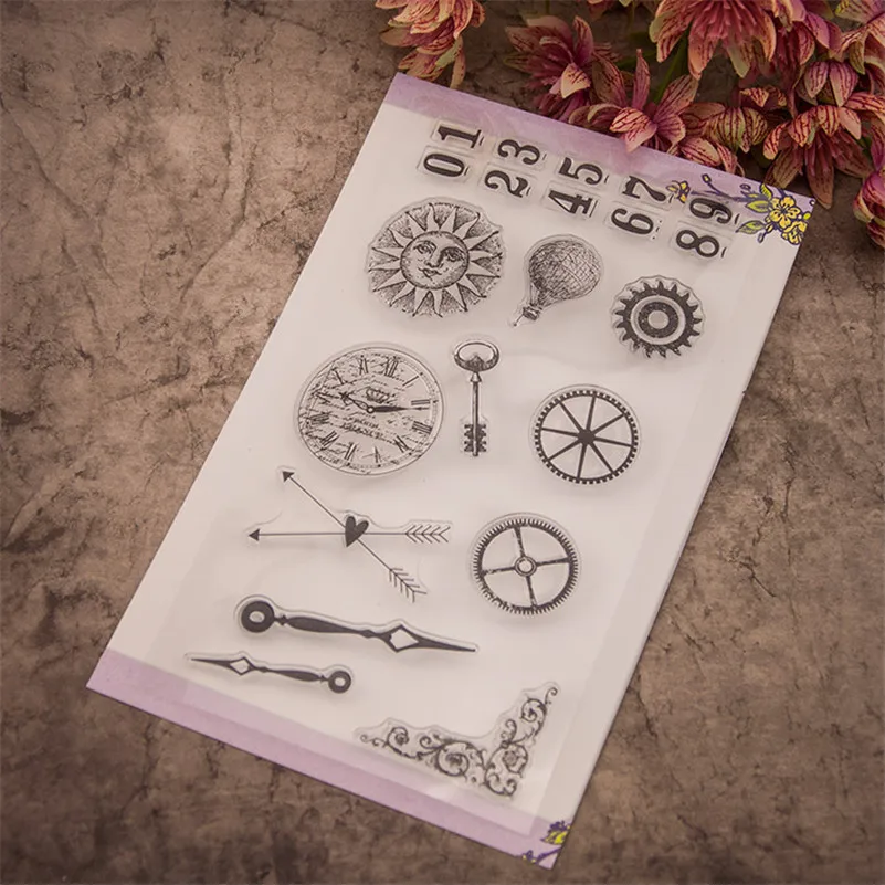

a variety of tool and sun design Clear Rubber Stamp Transparent Stamp DIY Scrapbooking Card Making paper card Decor YZ-172