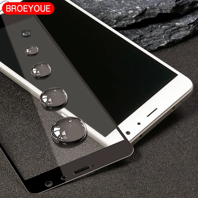 Закаленное стекло BROEYOUE для Xiaomi Redmi 4X 4A 5A 5 Plus Note Prime Pro глобальная Защитная пленка