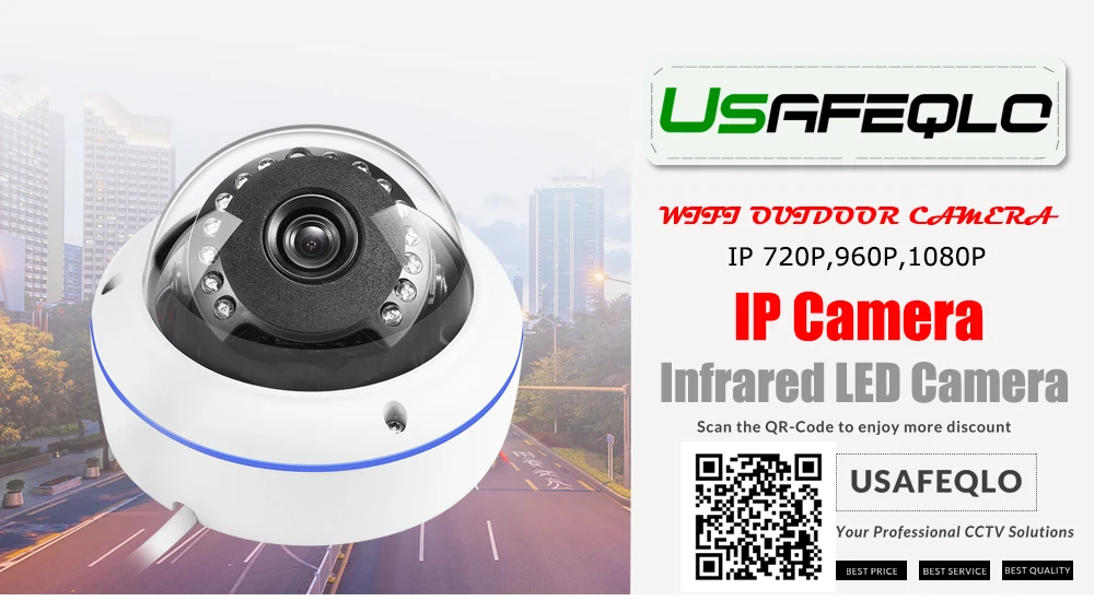 USAFEQLO широкоугольная 2,8 мм уличная IP камера PoE 1080P 960P 720P металлический чехол ONVIF безопасности водонепроницаемая IP камера CCTV инфракрасный светодиодный