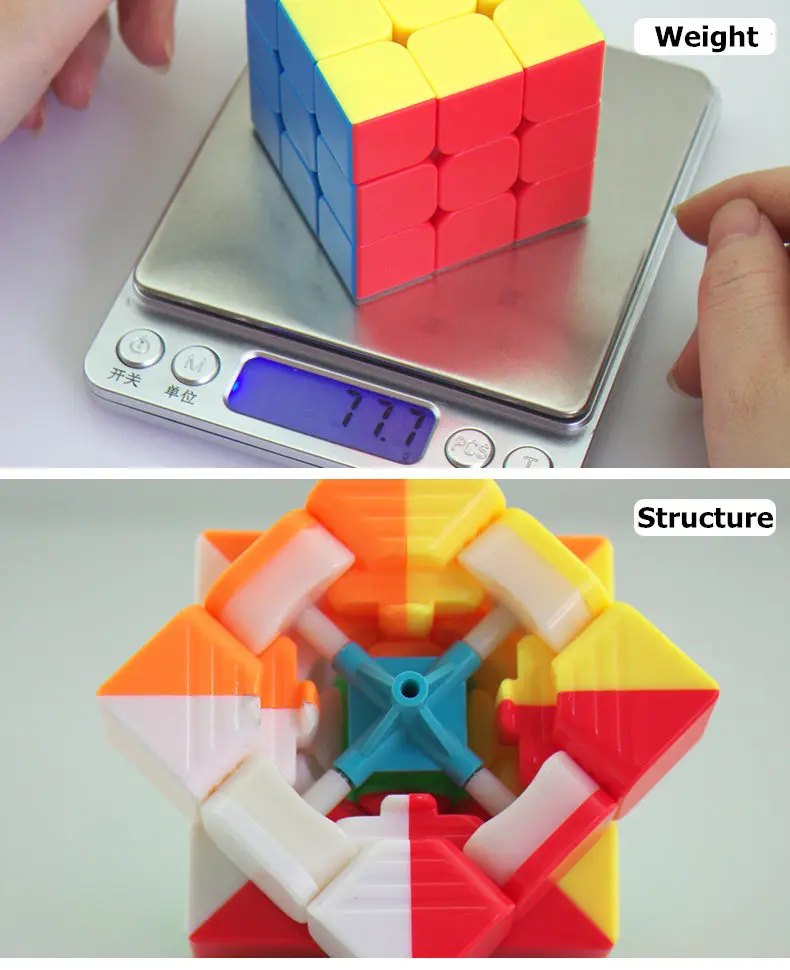 MoYu mofangjiaoshi MF3S Магический кубик стикер меньше скорости кубики для студентов матовая поверхность головоломки кубики Развивающие игрушки для детей