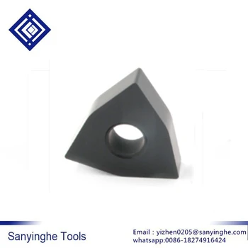 

WNMA080404 JT3115 tungsten carbide lathe tool, turning tip Made in China(10PCS/box)