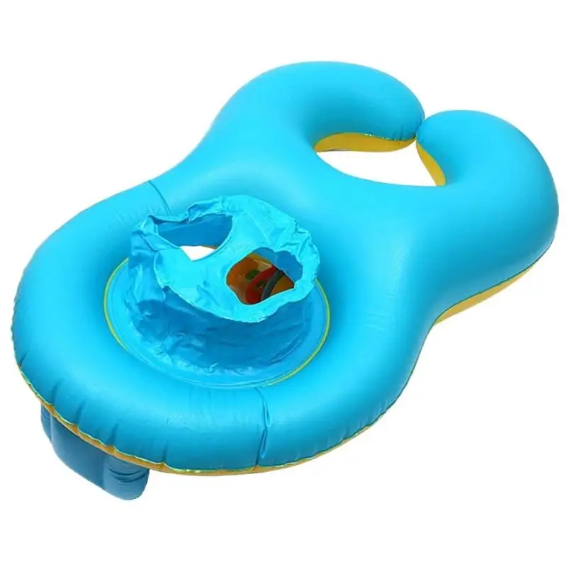 Сиденье, круг двойной плавательный круг для детей надувные плавающие фигурки для ванной, бассейна игрушки для купания надувная, двойная плот кольца игрушки