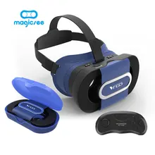 RITECH VR GO Mini Folding VR Glasses + Bluetooth Controller for 4.7-6.0 Smartphone