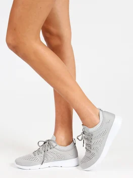 

Fabric lace-up sneakers