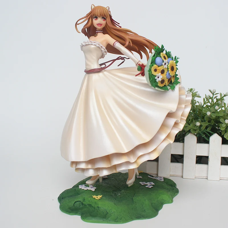 spice and wolf holo wedding dress