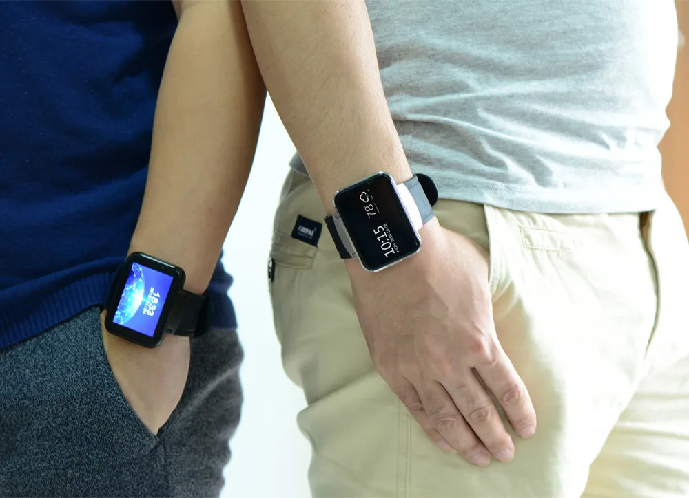 DOMINO DM98 2.2 inch Android 4.4 3G Smartwatch Phone MTK6572 Dual Core 1.2GHz 4GB ROM Camera Bluetooth