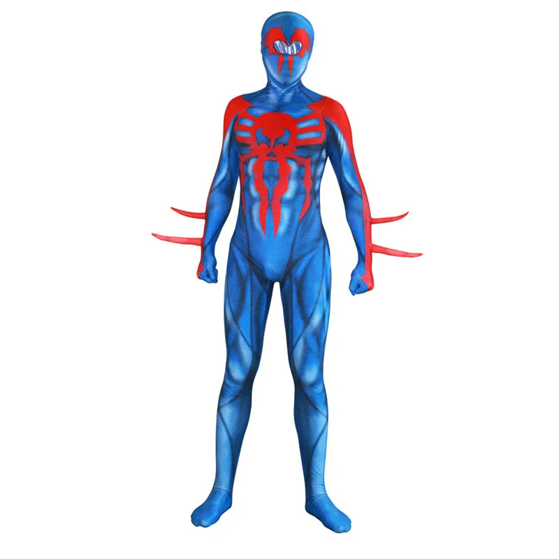 

Spiderman 2099 New Age Cosplay Costume Can Be Customized Anime 3D Tights Halloween BOOCRE