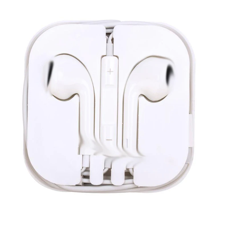 

3.5mm Universal In ear Earphone With Remote Mic For apple iPhone Headset Noise Reduction With Handsfree Mic