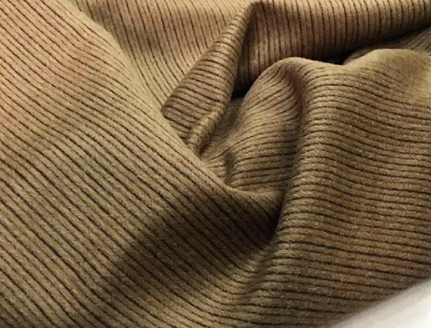 

Camel Striped Alpaca Albaka Cashmere wool coat fabric,printing textiles hollandais african sequin christma knit fabric A070