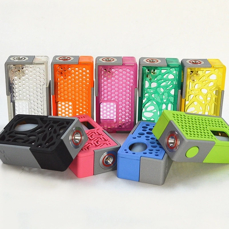 

New XBOX Squonk Box Mod Electronic Cigarette 8ml Silicone liquid Bottle mech mod Auto-adjusting 510 pin vape mod for tank rdta