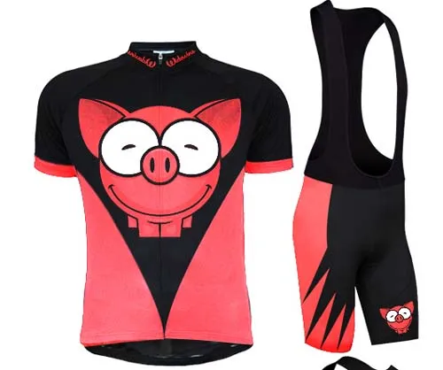 

abbigliamento ciclismo 2016 pink pig allow DIY logo ropa ciclismo bike jersey kit 2016 maillot cycling clothes clothing