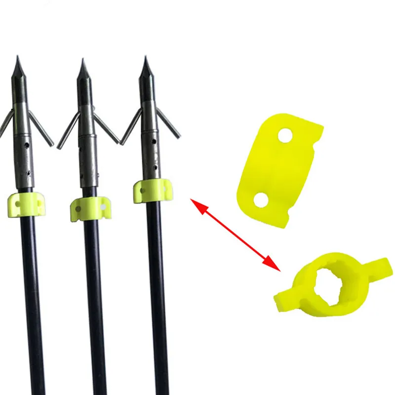 

6pcs Archery Fishing Slider Fit For Diameter 8mm Carbon Arrow Aluminum Arrow Fiberglass Arrows Hunting Bowfishing Accessory